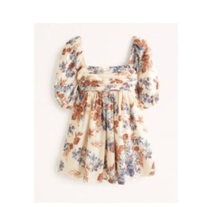 Abercrombie Floral Print Dress Size L